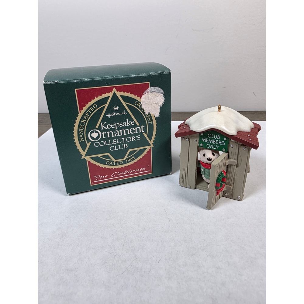 Our House - Vintage 1988 Hallmark Keepsake Collector's Club Ornament